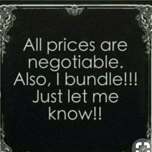 Price are negotiable!!!!